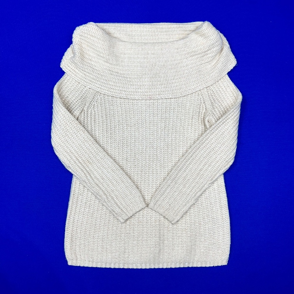 •|•WHITE HOUSE BLACK MARKET•| Small Petite Cowl Neck Sweater